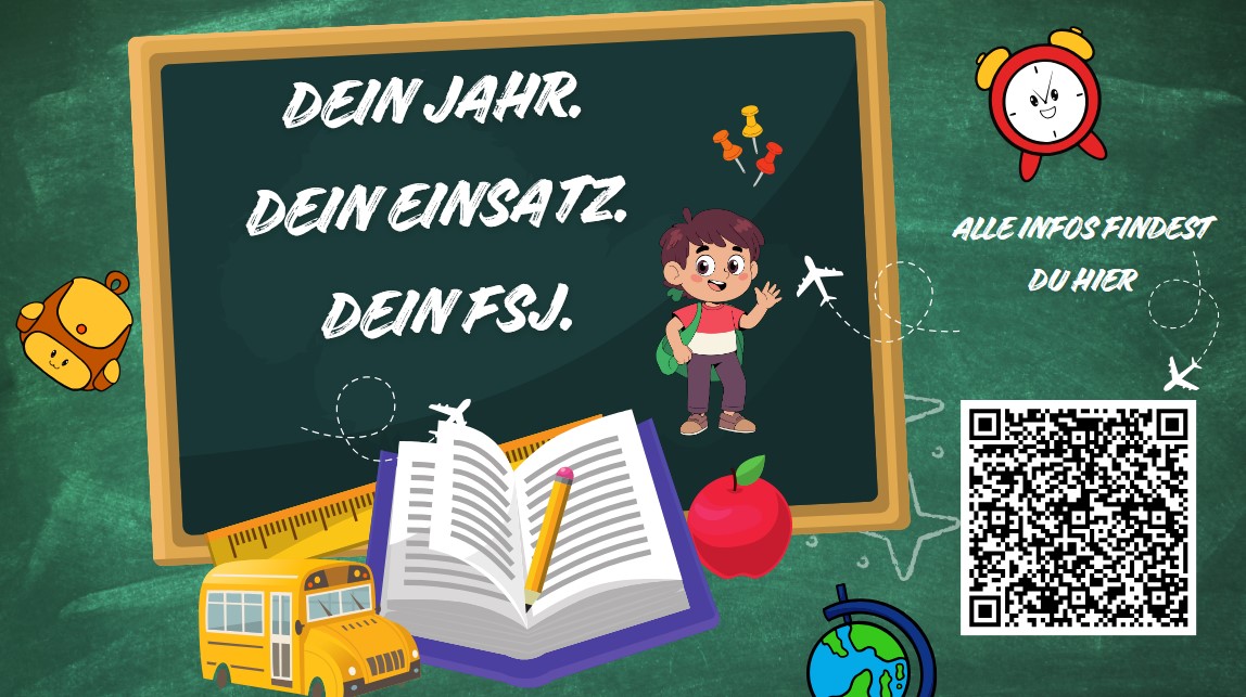 Flyer zum FSJ an der WLS-Pfungstadt